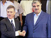 Abdulhalim Haddam ve Refik Hariri