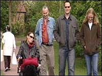 Cathy Burgess and her family