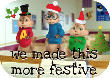 Alvin & The Chipmunks Festive