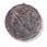 A silver penny from the reign of Alfred, King of Wessex 871-899. Minted in London around 880