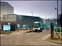 Premier Waste processing plant at Thornley