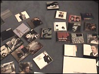Some of Ann's George Michael collection