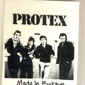Backstage pass for the Protex USA tour - 1980
