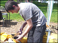 Ryan gardening
