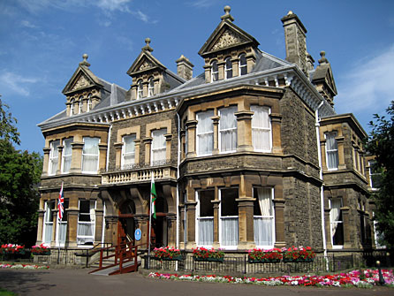 Mansion House in Cardiff