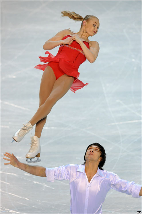 Ice dancers
