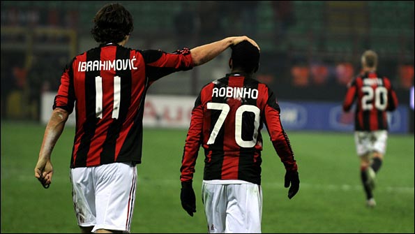 Ibrahimovic and Robinho