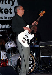 Horace Panter at the party