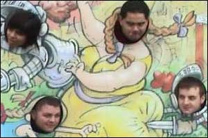 Students on a day out