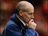 Steve Coppell looking pensive