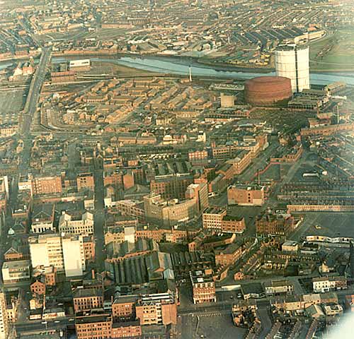 Aerial photo of central Belfast - When was it taken?