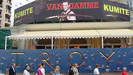 Jean Claude Van Damme and Troy - together at last!