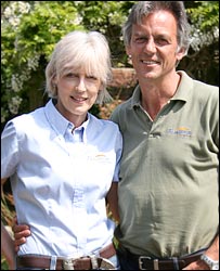 Deb and Bill Jordan at Pensthorpe
