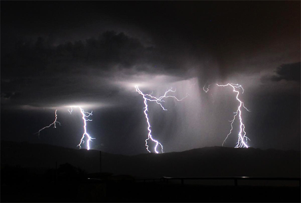 arizona monsoon lightning