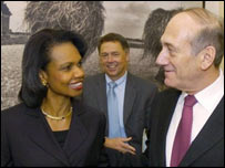 اسرائیلی وزیر اعظم اور امریکی وزیر خارجہ 