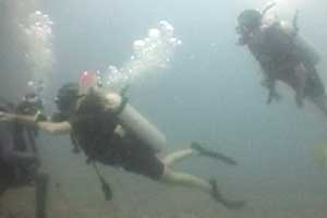 On a wet day in Southampton - Ben remembers a spectacular week's diving in Thailand