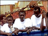 Gemideki mülteciler