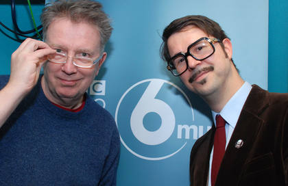 Tom with Mr B The Gentleman Rhymer
