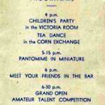 Nancy Childs Annual Party Invitation 1943. Nancy was a listener with the ATS working for the Listening Service based in Loughborough.