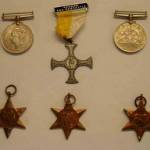 These are the medals that Joe Wright recieved after the war. They were for fighting in Italy, North Africa, Greece, Egypt and a couple for servin his countrty in the war.