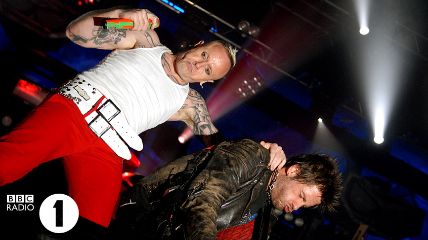 The Prodigy at on the main stage at Big Weekend