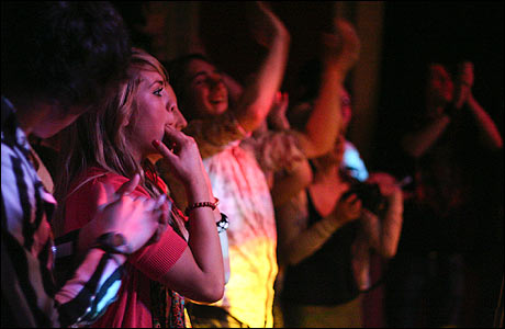 Audience at Battle of the Bands, Ipswich