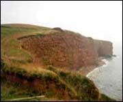 The Heritage Coast near Budleigh Salterton