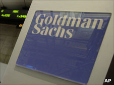 Goldman Sachs sign