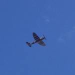 P47 Thunderbolt flying past at a recent Boxted Airfeild Fly-in