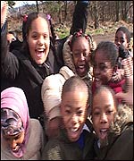 On allotments with Shades of Black