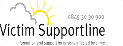 Victim Supportline banner