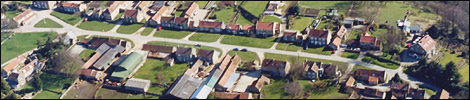 Ariel view of Levisham