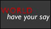 World Have Your Say logo