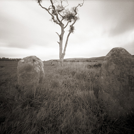 Standing stones in Bute