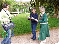 Recording on location