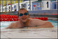 Matt at the Aquatic Centre