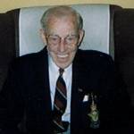 Frank Bent at home in Market Harborough 60 years after his diary was written