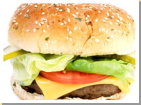 Image of a hamburger.