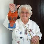 This is my brother Colin Bolitho's Mickey Mouse Gas Mask - he was only 2 when the war broke out. we lived at Glenview in Penryn.