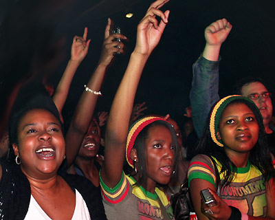 The audience at Manchester's Academy