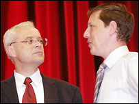 Stanislav Gross a Vladimír Špidla