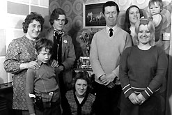 The Wilkins family in 1974