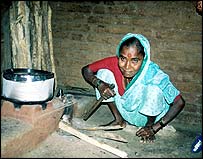 گھر کے اندر چولہے