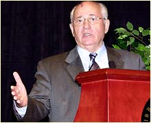 Mikhail Gorbachev.