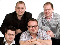Radio Sheffield's Breakfast Team