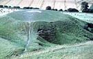 Dragon Hill, viewed from White Horse Hill, Uffington