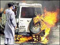 دھماکے میں زخمی ہونے والے