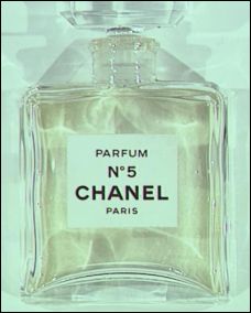 a bottle of perfume