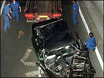 Batida que matou Diana, em Paris