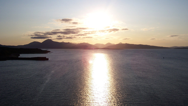 Sunset over Skye, photo courtesy of Steven Bassindale